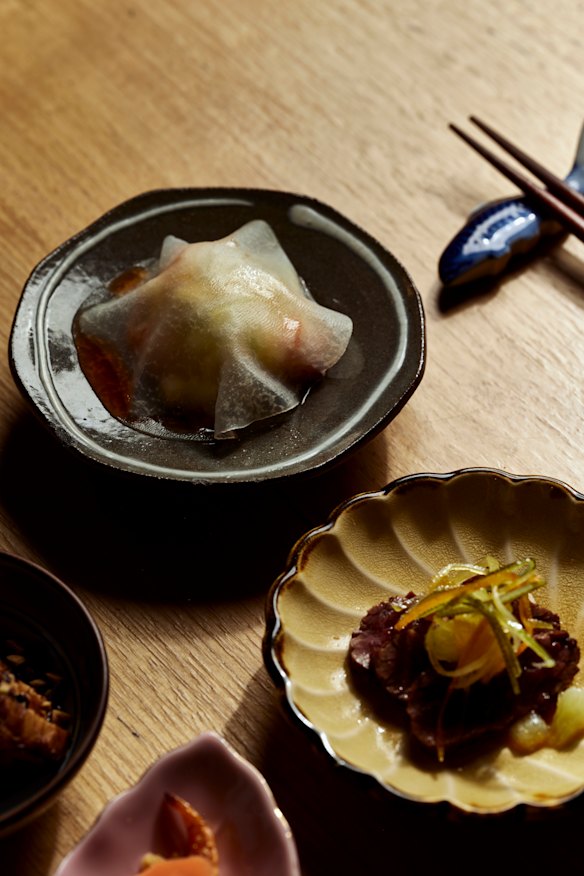 A taste of Provenance’s kaiseki-style tasting menu.