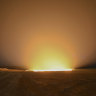 The crater fire named “Gates of Hell” is seen near Darvaza, Turkmenistan, last year.