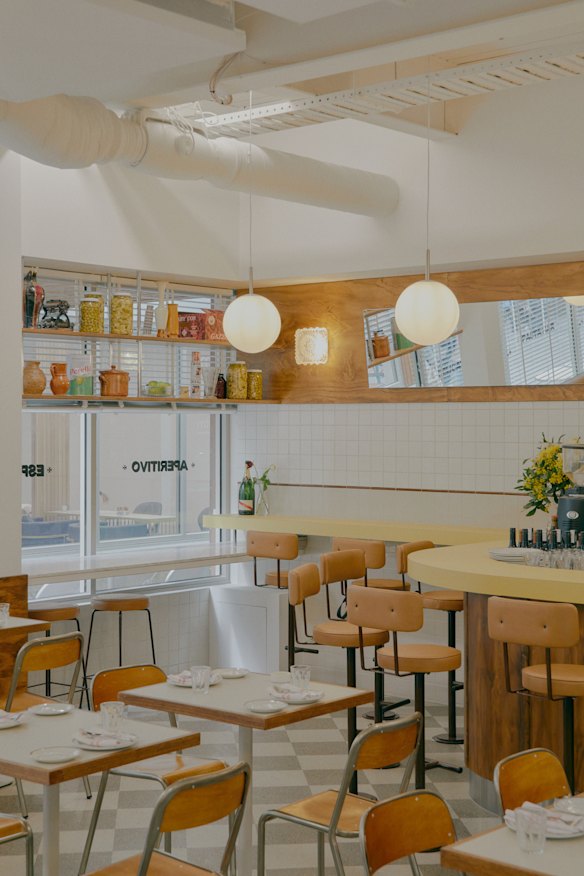 Inside the space formerly home to Mortadeli’s pasta bar.