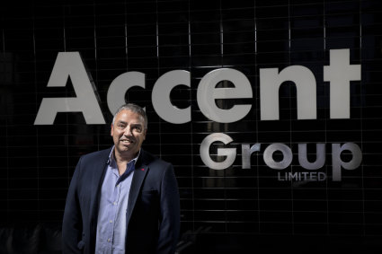 Accent Group CEO Daniel Agostinelli. 