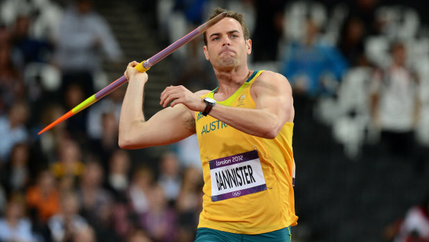 Australian javelin thrower Jarrod Bannister.