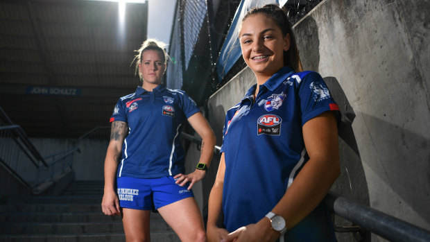Hannah Scott (L) and Monique Conti (R) have the potential to be the difference in the grand final. 