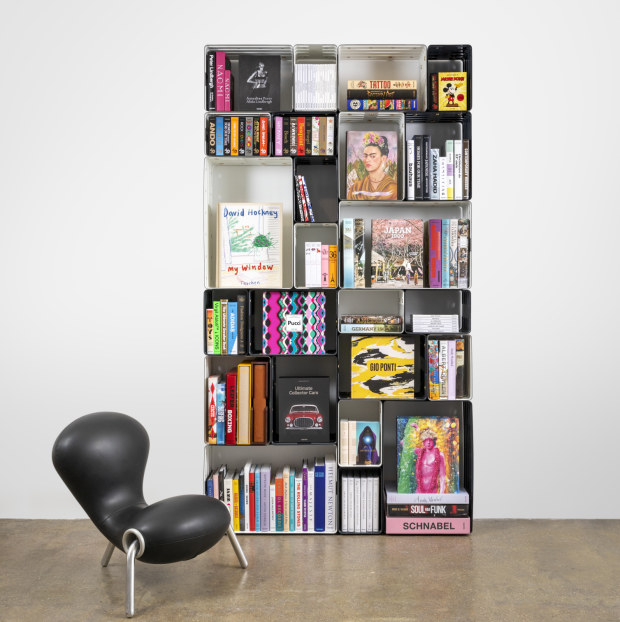 Marc Newson unveils his new modular shelf system Quobus, which is