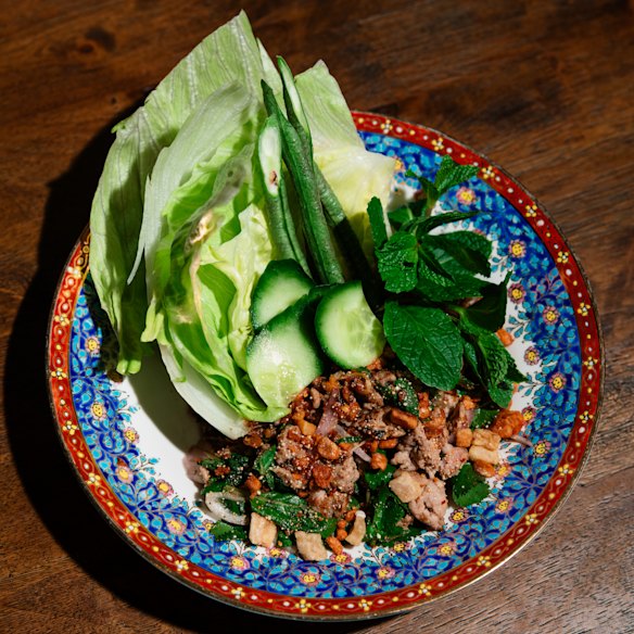 Pork larb at Porkfat.