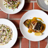 Share plates at Yardbird in Albury.