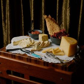 The cheese trolley.
