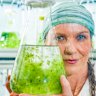 Dr Pia Winberg at her lab in Ulladulla, NSW.
