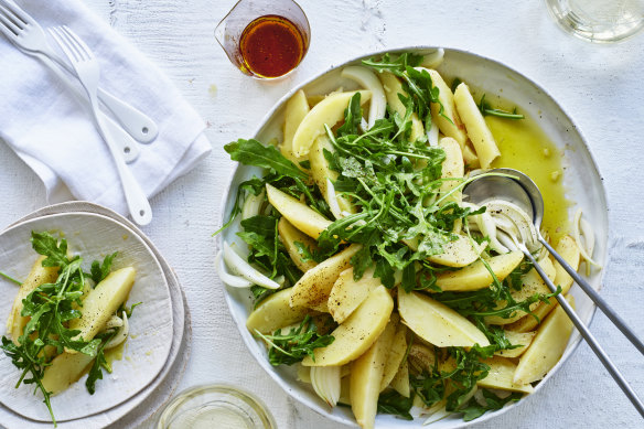 Croatian potato salad.