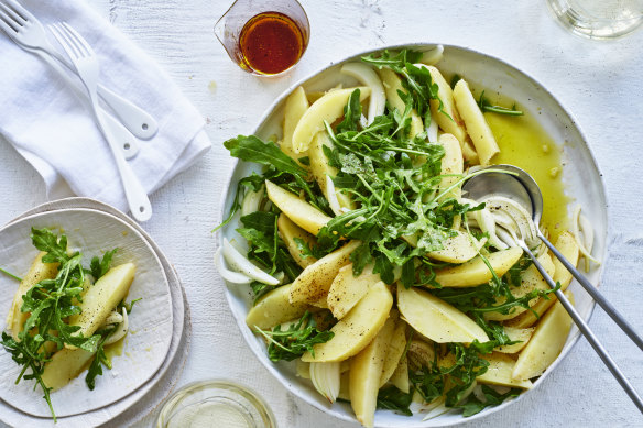 Croatian potato salad.