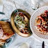 WAtoday Good Food review Testun. Foccaccia, grilled mortadella, braised lamb.