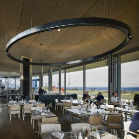 Inside the Mornington Peninsula restaurant.