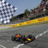 Verstappen takes F1 lead, agony for Leclerc, Ricciardo 12th