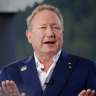 Andrew Forrest has spent much of the past two years travelling to build his green hydrogen business, including to the World Economic Forum in Davos Switzerland in May.