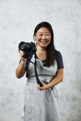 Maehashi takes the majority of the photos of food in her cookbooks, which is very unusual.