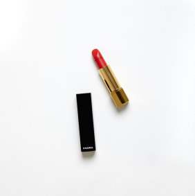 Chanel Allure Velvet in Rouge Impulsif, $60.