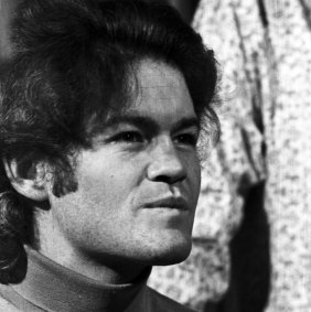 Micky Dolenz of the Monkees, seen at the Sheraton in Kings Cross in Sydney in 1968.