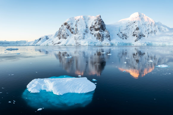 The many shades of Antarctica.