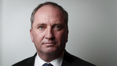 Former deputy prime minister Barnaby Joyce.