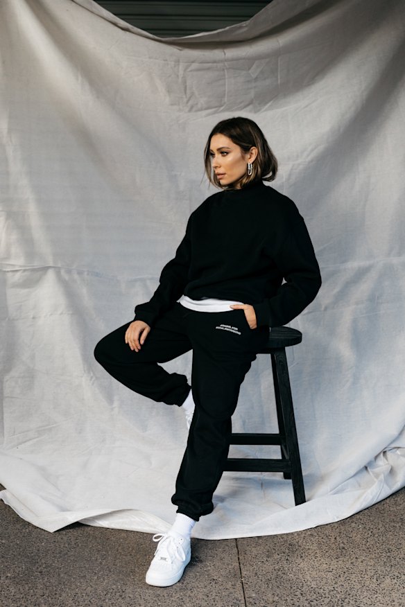 Influencer and entrepreneur Rozalia Russian flipped from ready-to-wear to tracksuits in the pandemic.