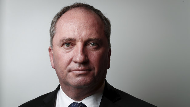 Former deputy prime minister Barnaby Joyce.