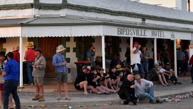 Hotels in very remote areas, such as the famous Birdsville Hotel, are a social hub, Robbie Katter says.