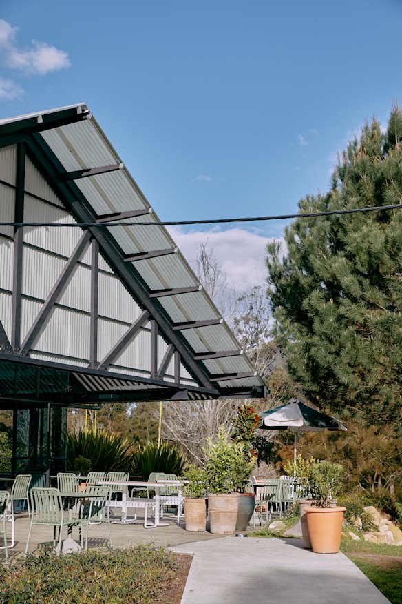 Outdoor seating. 