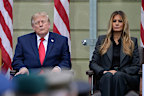 The White House said Donald Trump was listening rather than sleeping at this moment.