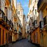 Towers are abundant in the old city.