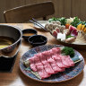 Go-to dish: A5 Kagoshima wagyu chuck roll set.