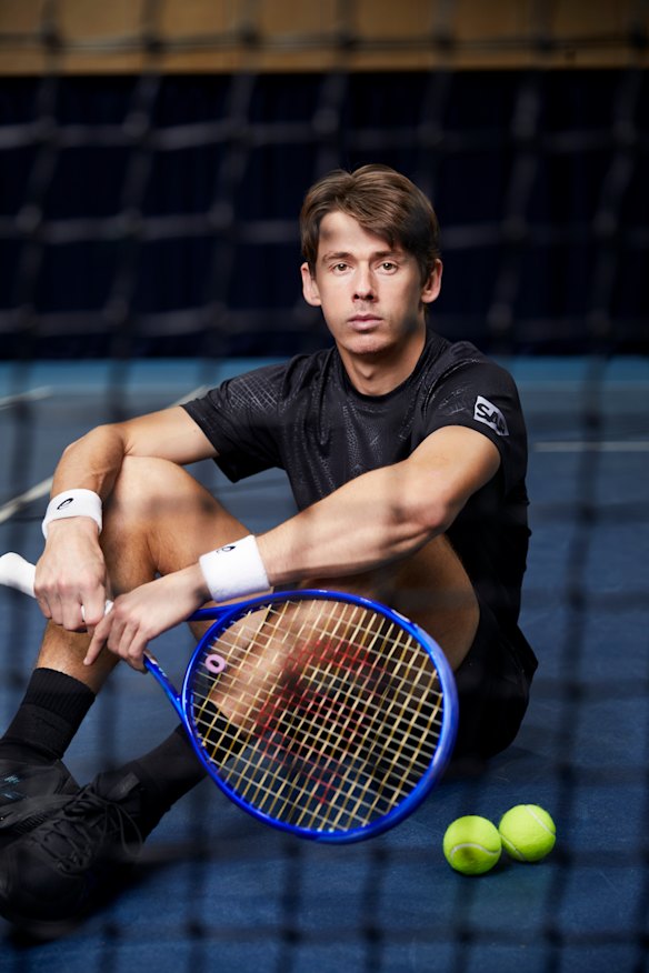 Alex de Minaur in London last month.