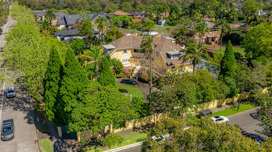 The Strathfield home built in 1923 for the late Harold Arnott has hit the market with a price guide of over $20 million.