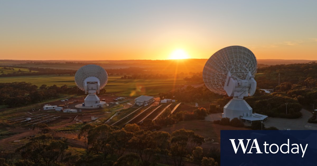 Space agency launches new state-of-the-art antenna in WA