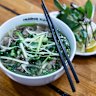 Pho tai lan (Hanoi-style soup with wok-seared steak) at Huong Xua.