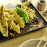 The assorted tempura selection ($38).