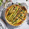 RecipeTin Eats’ spring fling asparagus quiche.
