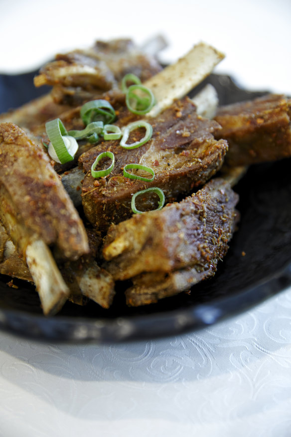 Cumin lamb ribs.