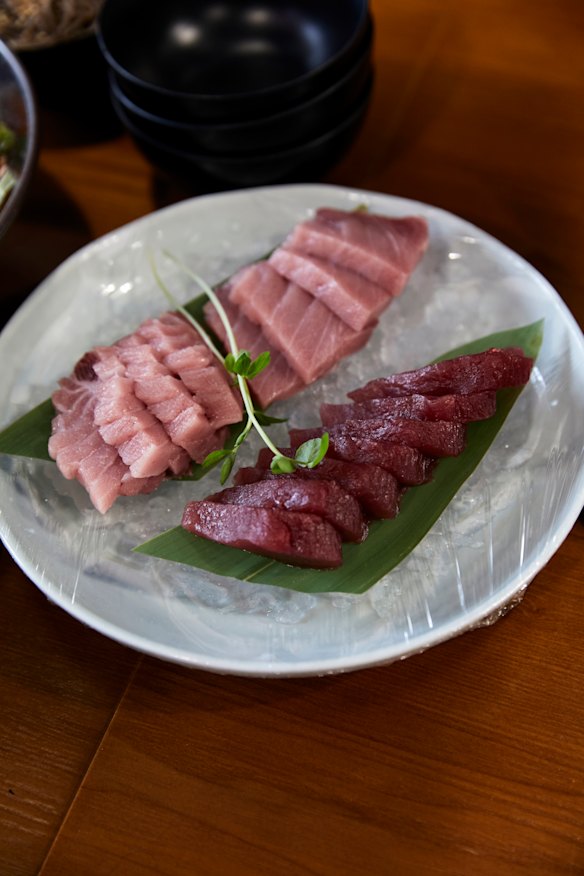 Getbawi specialises in hoe, or raw seafood.