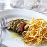 Steak frites at Queen St Eatery, Berry.