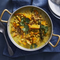 RecipeTin Eats’ golden coconut pumpkin and chickpea curry.