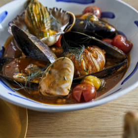 The signature petit bouillabaisse.