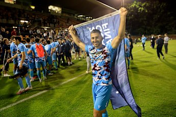 APIA Leichhardt stunned the Wanderers in the FFA Cup last week to show promise for a second division.