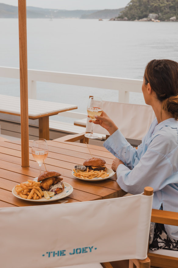 Burgers, wine (and lobster frites) with a view at The Joey. 