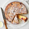 Karen Martini’s apple and cherry brown butter cake.