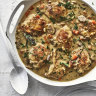 Adam Liaw’s chicken fricassee recipe.