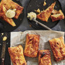 The filling inside these hand pies tastes extra apple-y thanks to apple cider vinegar.