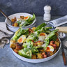 Adam Liaw’s Caesar salad.