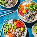 Kingfish ceviche bowls.
