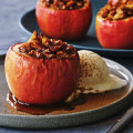 Baked cinnamon apples.