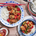 Adam Liaw’s sweet and sour pork.