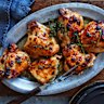 Maple-mustard baked chicken.